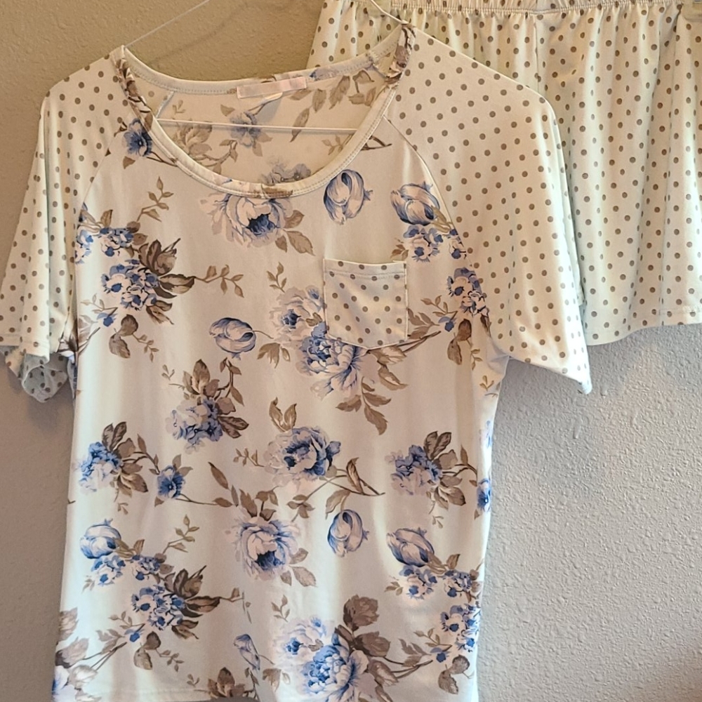 SUPER SOFT Flora sleep set
